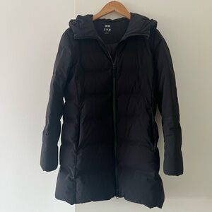 UNIQLO Women Black Down Jacket